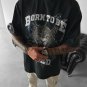 Born To Be Wild Print Short Sleeve T-Shirt