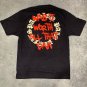 Front And Rear Irregular Printing Short Sleeve T-Shirt