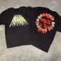 Front And Rear Irregular Printing Short Sleeve T-Shirt