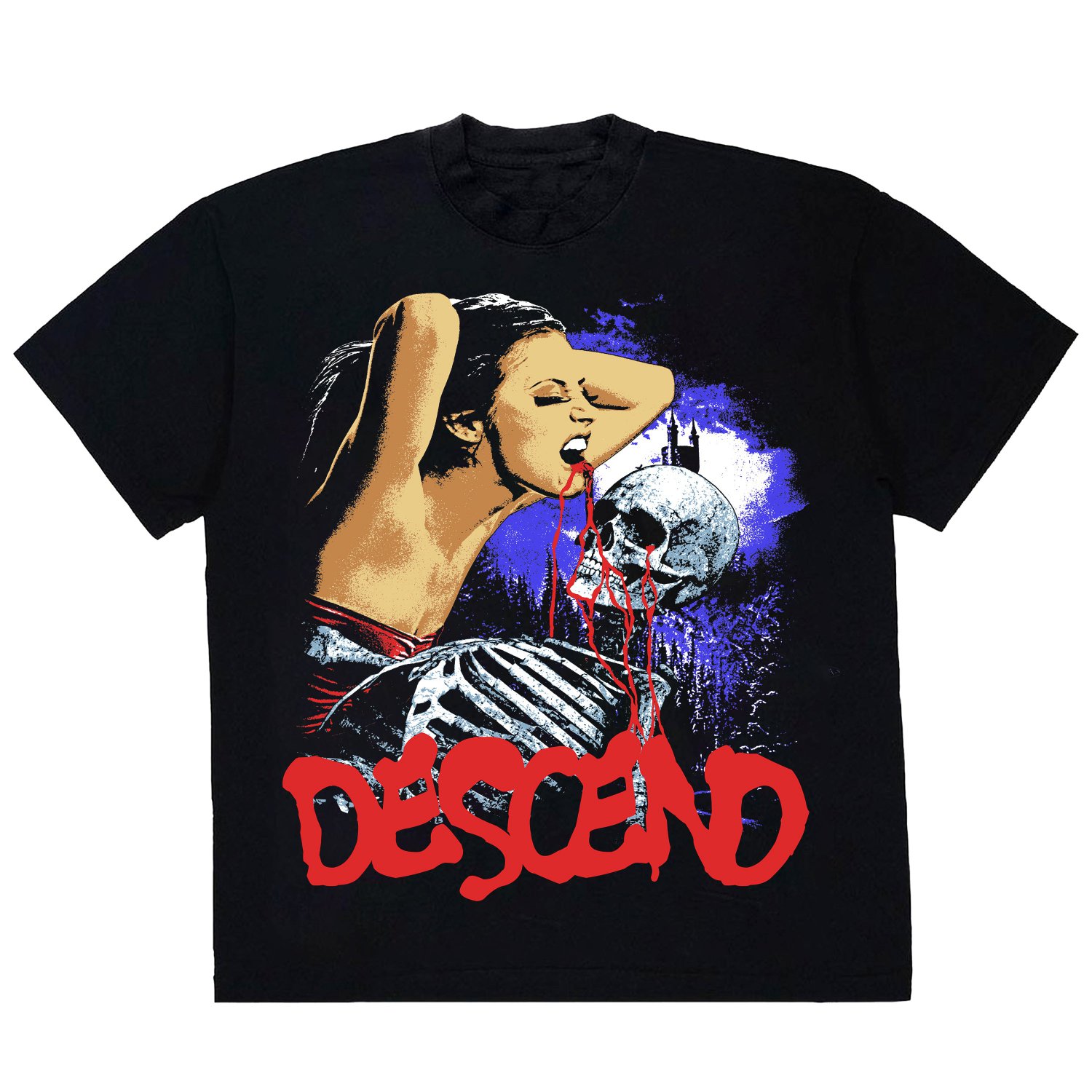 Hip Hop Vampire Short Sleeve T-Shirt