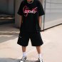Puff Print Bang Alphabet Lose Shirt