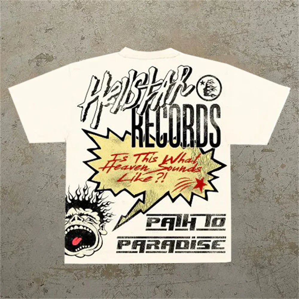 Mummy Human Records Cotton Short Sleeve T-Shirt
