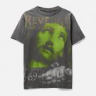 Vintage Love Saint Print Short Sleeve T-Shirt
