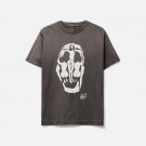 Skeleton Jesus Print Short Sleeve T-Shirt