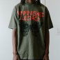Death Stare In Army Green Short Sleeve T Shirt