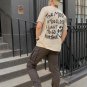The Moon Is Too Close.I Want To Go Further. Puff Print T-Shirt
