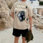 Space Madness Puff Print T-Shirt