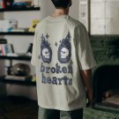 Broken Heart Puff Print T-Shirt
