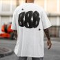 Puff Star Letter Print Short Sleeve T-Shirt