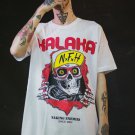 Skull Print Lose Short Sleeve T-Shirt