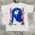 Youth Saint Vintage Print Short Sleeve T-Shirt