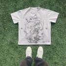 Simple Cartoon Printing Short Sleeve T-Shirt
