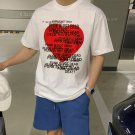 Love Vow Print Short Sleeve T-Shirt