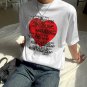 Love Vow Print Short Sleeve T-Shirt