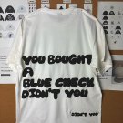 Simple Letter Printing Short Sleeve T-Shirt