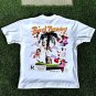 Graffiti Stitching Print Short Sleeve T-Shirt