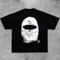 Fun Mask Y2K Print Print Casual Short Sleeve T-Shirt