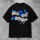 Midnight Letter Printing Short Sleeve T-Shirt
