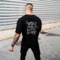 You Only Live Once Print T-Shirt
