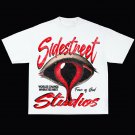 Worlds Chance When Eye Meet,So Fear Of God Print Short Sleeve T-Shirt
