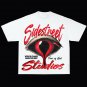 Worlds Chance When Eye Meet,So Fear Of God Print Short Sleeve T-Shirt