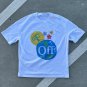 F Off Earth Print T Shirt