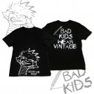 Bad Kids Print Short Sleeve T-Shirt