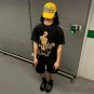 Burning Lover Print Short Sleeve T-Shirt