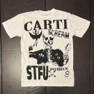 Playboi Carti Skull Letter Print Casual Short Sleeve T-Shirt