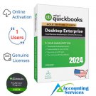 Quickbooks Desktop Enterprise 24 - Gold Edition - 3 - Year Subscription License 1 User
