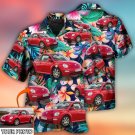 Car Beetle Car Luxury Tropical Flower Custom Photo - Hawaiian Shirt