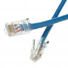 Cat6 Blue Ethernet Patch Cable, Bootless, 5 foot