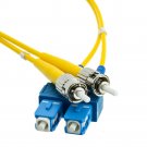 Fiber Optic Cable, SC _ ST, Singlemode, Duplex, 9_125, 2 meter (6.6 foot)