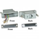 Modular Adapter, Gray, DB25 Male to RJ45  31D3-37200
