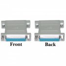 Null Modem Adapter, DB25 Female to DB25 _ Female 30D3-38400