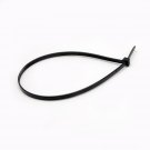Nylon Cable Tie, Black, 40 pound weight limit, 100 Pieces, 12 inch