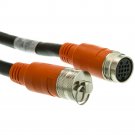 Plenum EZ Pull Audio_Video Runner Cable, Orange Booted Female 1600-03125