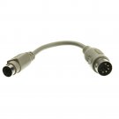 PS_2 to AT Keyboard Adapter, MiniDin6 (PS_2) Female to Din5 (AT) Male 10I5-012HF