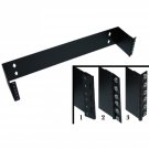 Rackmount Hinged Wall Mounting Bracket, 2U, Dimensions_ 3.5 (H) x 19 (W) x 4 (D) inches
