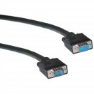 SVGA Extension Cable, Black, HD15 Male to HD15 Female, Coaxial Construction, Double Shielded, 25 foo