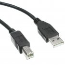 USB 2.0 Printer_Device Cable, Black, Type A Male to Type B Male 10U2-02210BK