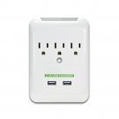 USB 2.1A Charging Surge Wall Tap 50W1-30100