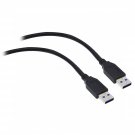 USB 3.0 Cable, Black, Type A Male _ Type A Male, 3 foot 10U3-02103BK