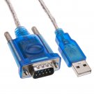 USB to Serial Adapter Cable with DB9 Female to DB25 Male Adapter, USB Type A Male to DB9_DB25 Male,