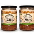 Pork appetizer glass jar can 2x500gr pieces handmade Bio Natural Pork appetizer glass jar can 2x500gr pieces handmade Bio Natural