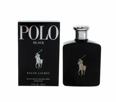 Ralph Lauren Polo Black 125ml Eau De Toilette Men's Fragrance Spray NEW