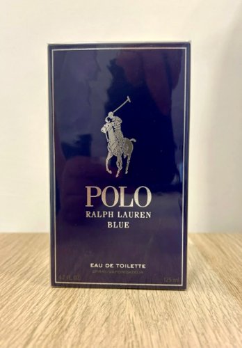 POLO BLUE RALPH LAUREN Men 4.2 oz 125 ml Eau de Toilette NEW