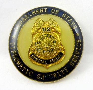 American Old Special Agent Badge