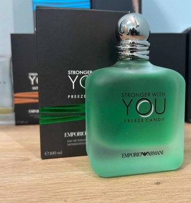 Armani Stronger With You Freeze Candy 100ml EDT men NEW
