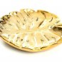 Decorative ceramic plate Leaf 17x15cm in 3 colors handmade